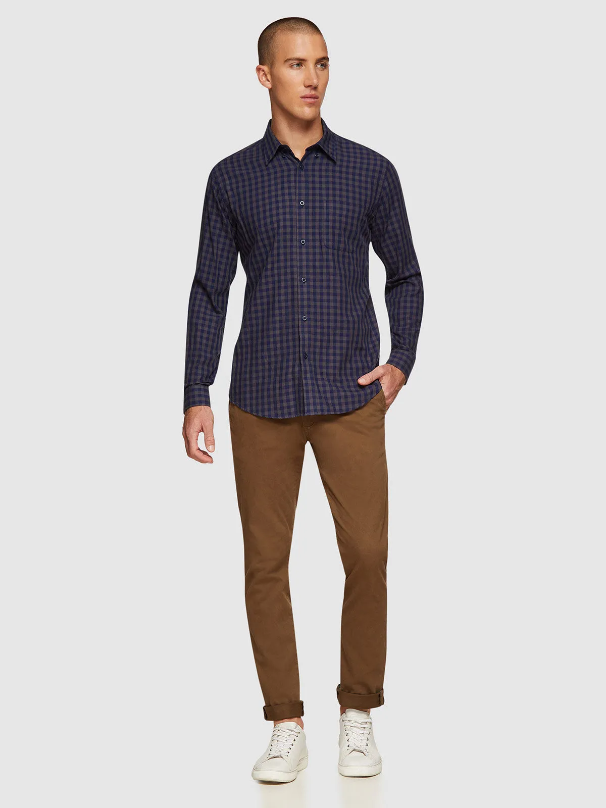 Uxbridge Checked Regular Fit Shirt