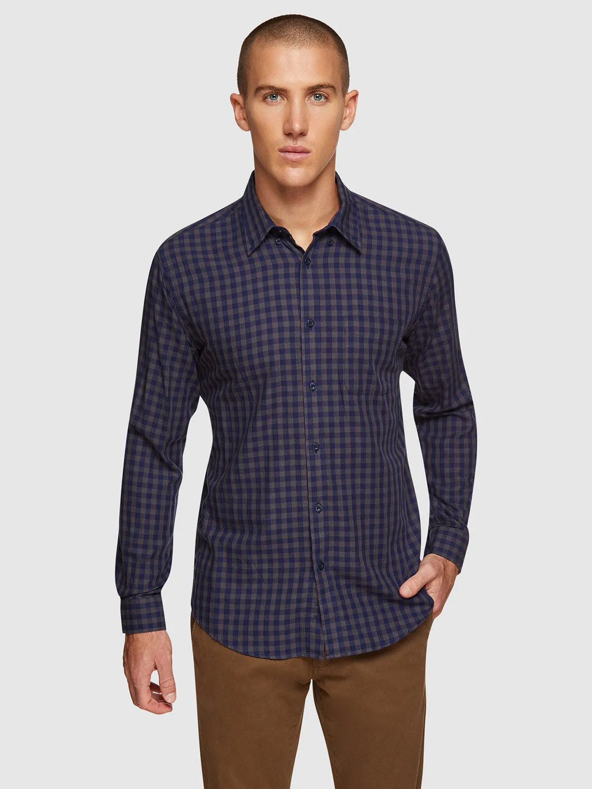 Uxbridge Checked Regular Fit Shirt