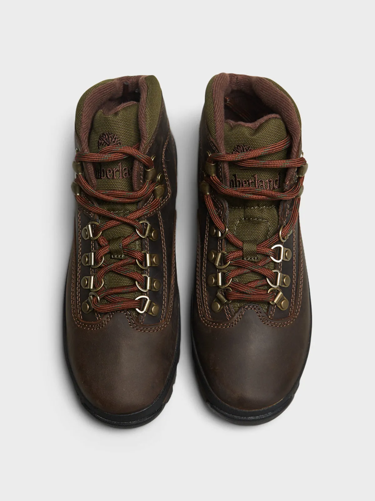 Women's Euro Hiker Boots in Brown