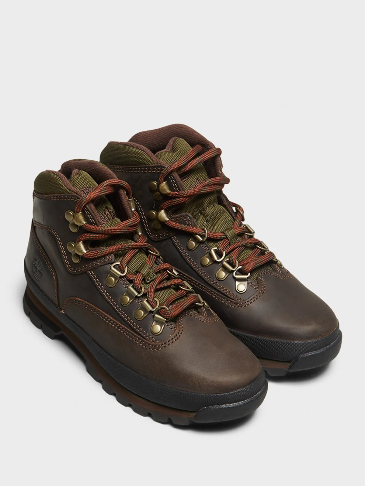 Women's Euro Hiker Boots in Brown