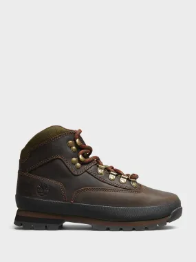 Women's Euro Hiker Boots in Brown